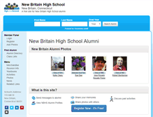 Tablet Screenshot of newbritainhighschool.net